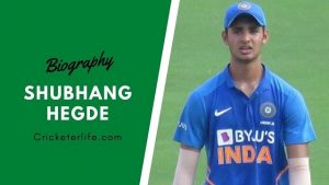 Shubhang Hegde biography