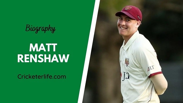 Matt Renshaw biography