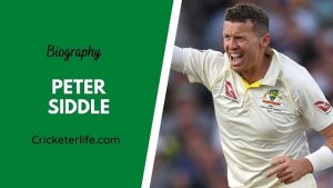 Peter Siddle biography