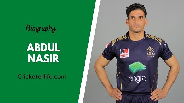 Abdul Nasir biography, age, height, wife, family, etc.