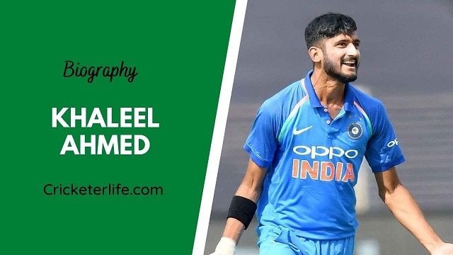 Khaleel Ahmed biography, age, height, wife, family, etc.