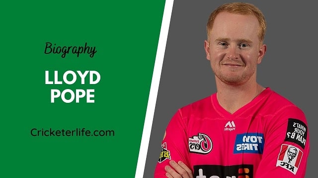 Lloyd Pope biography, age, height, wife, family, etc.