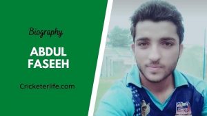 Abdul Faseeh biography, age, height, wife, family, etc.
