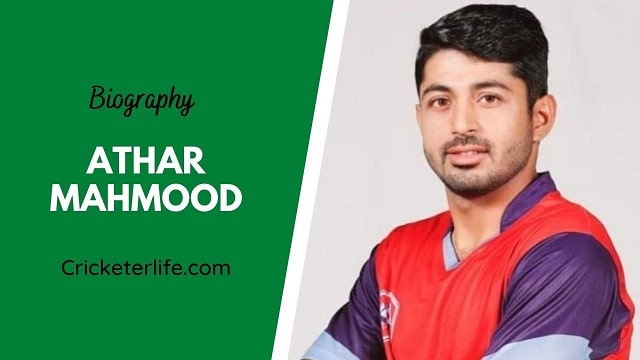 Athar Mahmood biography, age, height, wife, family, etc.