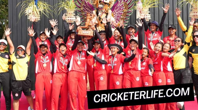 Foto keren Indonesia women national cricket team